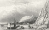 SUSSEX. Hastings. DUGDALE c1840 old antique vintage print picture
