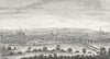 STAFFS. Lichfield. Goadby 1787 old antique vintage print picture