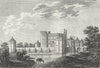 STAFFS. Caverswall Castle. Grose 1783 old antique vintage print picture