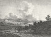 STAFFS. Leek. Aikin 1793 old antique vintage print picture