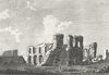 BERKS. Reading Abbey. Grose. 18C 1795 old antique vintage print picture