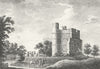 BERKS. Donnington Castle. Grose. 18C 1795 old antique vintage print picture