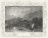 BUCKS. Cliveden. Tombleson 1830 old antique vintage print picture