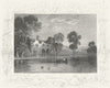 BUCKS. Medmenham Abbey. Tombleson 1830 old antique vintage print picture