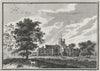 BISHAM. Abbey, Berkshire. HOGG 1790 old antique vintage print picture