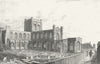 CHESHIRE. Chester Cathedral. Chatherall 1850 old antique vintage print picture
