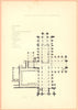 CHESHIRE. Plan Chester Cathedral 1850 old antique vintage print picture