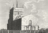 BUCKS. Stewkley Church. Grose. 18C 1795 old antique vintage print picture
