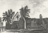 BUCKS. Burnham Abbey. Grose. 18C 1795 old antique vintage print picture