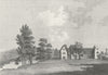 BUCKS. Medmenham Abbey Henley, Thames. Grose. Abbeys 1783 old antique print