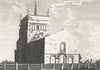 BUCKS. Stewkley Church. Grose 1783 old antique vintage print picture