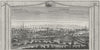 STAFFS. Litchfield, in Staffordshire. Hogg 1784 old antique print picture