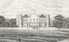 SHROPS. Apley Park. West Deer 1830 old antique vintage print picture