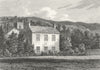 BANGOR. Episcopal Palace. Wales Caernarfonshire.  1814 old antique print