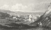 WALES. Bangor, Caernarfonshire. Gastineau 1831 old antique print picture
