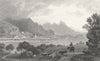 CAERNARFONSHIRE. Tremadoc. Wales Caernarfonshire.  c1831 old antique print