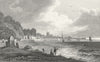 BEAUMARIS. Isle of Anglesea. Gastineau bay ships c1831 old antique print