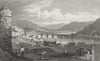 CARDIGANSHIRE. Vale of Rhydiol, Aberystwyth. ships c1831 old antique print