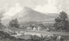 DENBIGHSHIRE. Pont Cyssyllte, Llangollen. Aqueduct c1831 old antique print