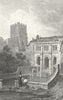 FLINTSHIRE. St Winefride's well. Flint. pool 1831 old antique print picture