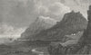 WALES. Remains Dyserth Castle, Flintshire. Gastineau 1831 old antique print