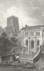 WALES. St Winefride's well, Flintshire. Gastineau 1831 old antique print