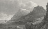 WALES. Remains Dyserth Castle, Flintshire. Gastineau 1831 old antique print