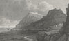 WALES. Remains Dyserth Castle, Flintshire. Gastineau 1831 old antique print