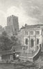 WALES. St Winefride's well, Flintshire. Gastineau 1831 old antique print