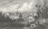 WALES. Flint. Gastineau 1831 old antique vintage print picture