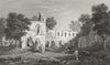 WALES. Basingwerk abbey, Flintshire. Gastineau 1831 old antique print picture