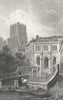 WALES. St Winefride's well, Flintshire. Gastineau 1831 old antique print