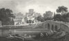 WALES. St Asaph, Flintshire. Gastineau 1831 old antique vintage print picture