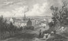 WALES. Flint. Gastineau 1831 old antique vintage print picture