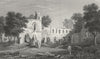 WALES. Basingwerk abbey, Flintshire. Gastineau 1831 old antique print picture