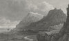 WALES. Remains Dyserth Castle, Flintshire. Gastineau 1831 old antique print