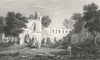 WALES. Basingwerk abbey, Flintshire. Gastineau 1831 old antique print picture