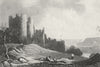 WALES. Penrice Castle, Glamorganshire. DUGDALE 1835 old antique print picture