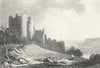 WALES. Penrice Castle, Glamorganshire. DUGDALE 1835 old antique print picture
