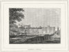 WALES. Cardiff Castle. Glamorganshire 1830 old antique vintage print picture