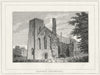 WALES. Landaff Cathedral. Glamorganshire. Llandaff 1830 old antique print