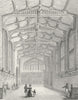 WARCS. Hall of St Mary-Coventry. Bartlett 1830 old antique print picture