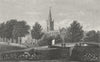 WARCS. Stratford on Avon, Warwickshire. DUGDALE c1840 old antique print