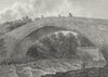 DERBYS. Broad-Bottom bridge. Aikin 1793 old antique vintage print picture