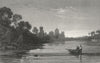 WALES. Pembroke. Pembrokeshire. Gastineau 1831 old antique print picture