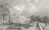 CHESHIRE. East Eaton Hall. Allom 1836 old antique vintage print picture