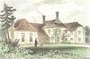 SELBORN. Birthplace of Rev Gilbert White, Hampshire.  1835 old antique print