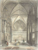 WINCHESTER. Cathedral Presbytery, Waynfleet Beauport 1836 old antique print