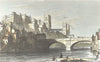 DURHAM. DUGDALE 1835 old antique vintage print picture