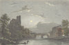 DURHAM. Barnard Castle. Westall-Finden c1833 old antique vintage print picture